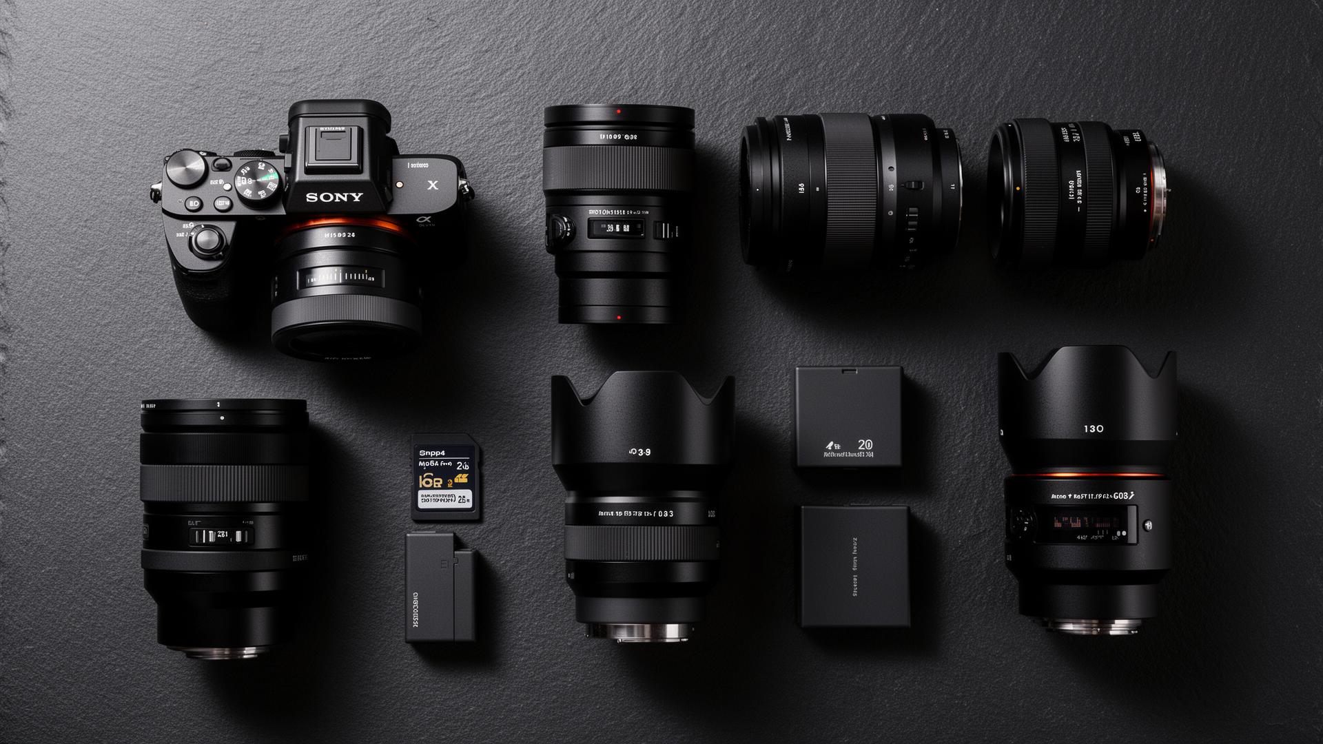 Sony's lens and accessory ecosystem built for photographers and creators.